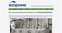 Desktop Screenshot of ecopowermicrochp.com
